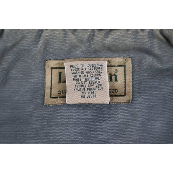 LL Bean Barn Chore Field Jacket Coat Mens XL Green Thinsulate Quilted Lining - Picture 11 of 13
